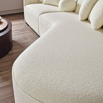 Amazon.com: Alyncasa Japandi Style Modular Sectional Sofa
