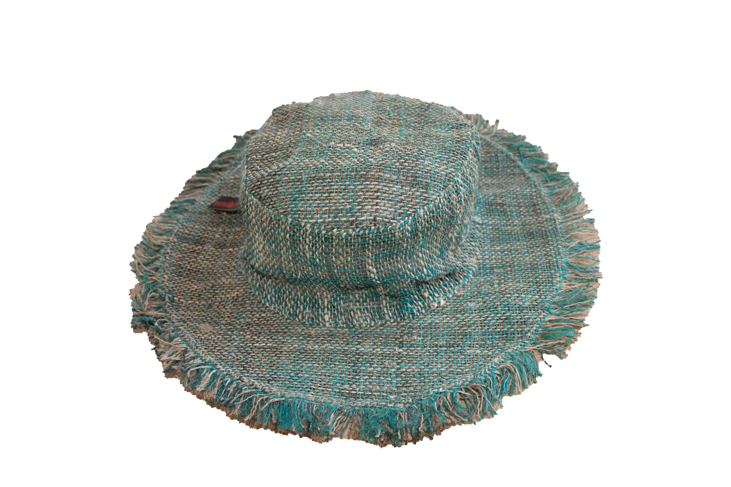 Hemp Sun Hat Wired Wide Brim Big Sizes M L XXL Farmers Raw Hemp Natural Straw Summer Hippie
