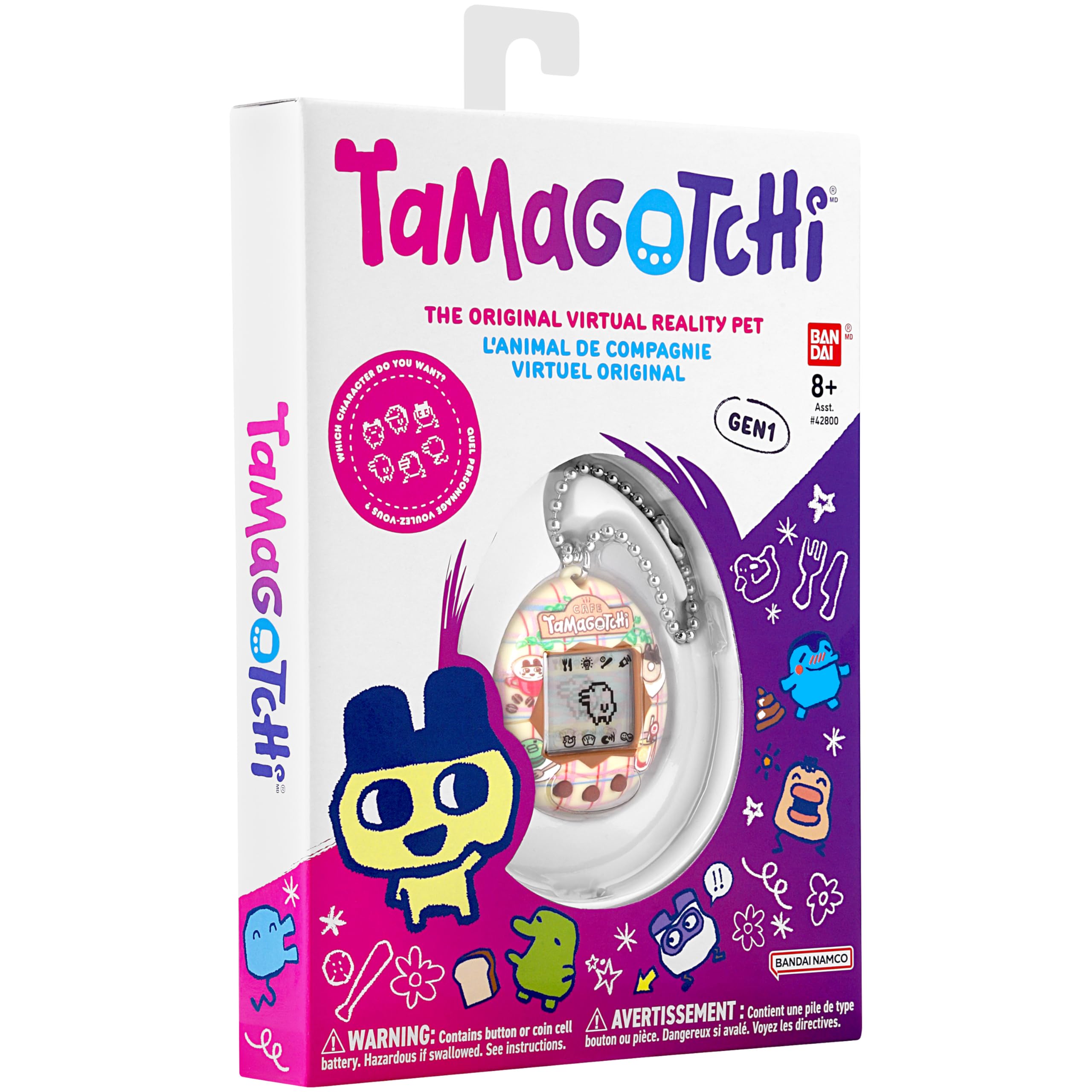 Amazon.com: Tamagotchi Original - Tama Cafe : Toys & Games