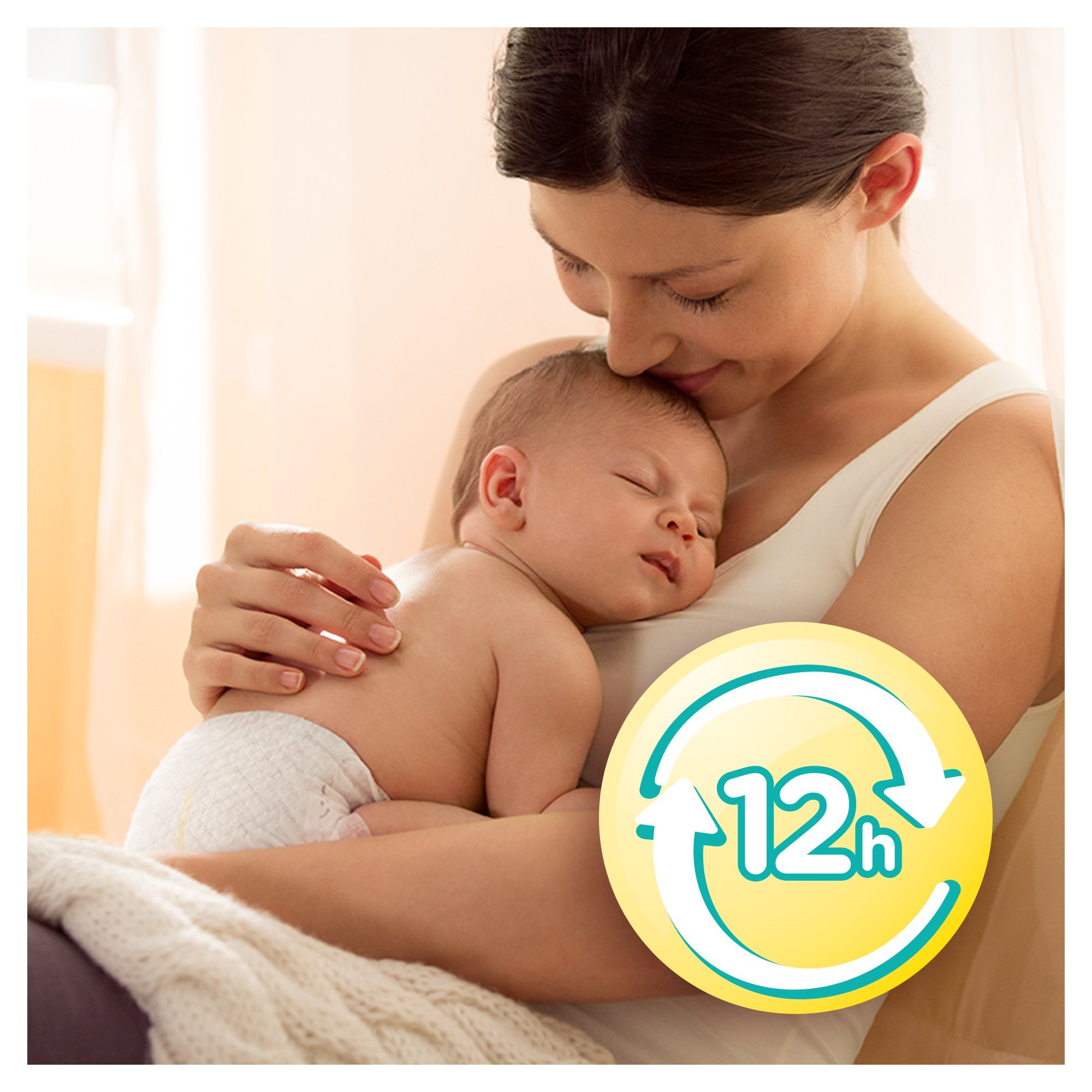 Stara wersja - Pampers New Baby Noworodek (2-5 kg / 4-11 Lbs), 45 pieluch Rozmiar 1 Gigant - Zestaw 3 (135 pieluch)