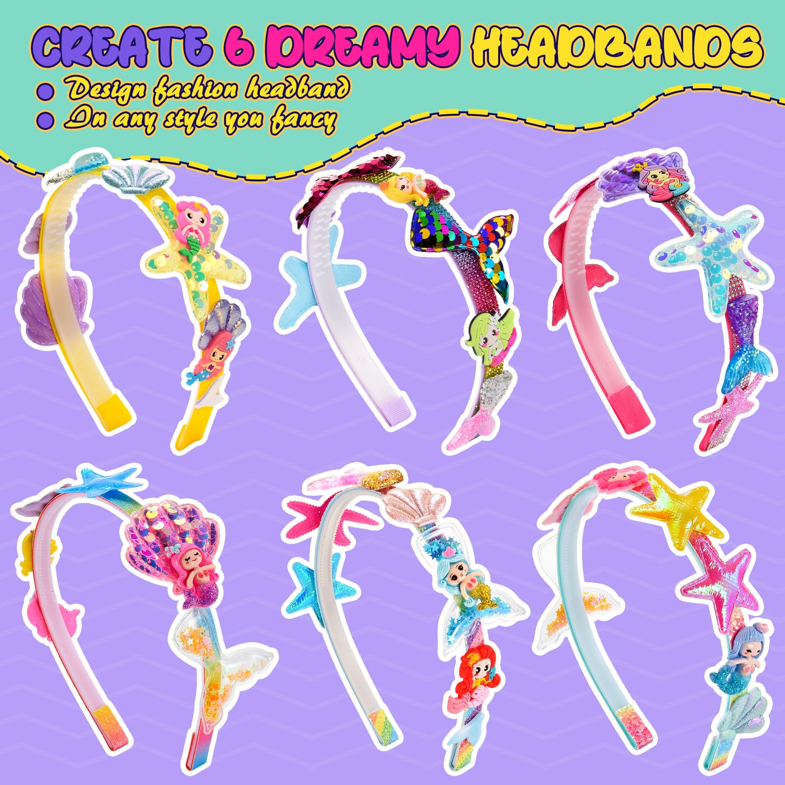 HappyKidsClub Giochi Bambina 4 5 6 7 8 9 10 Anni Femmina, Cerchietto Cerimonia Bambina Regalo Bambina 4 5 6 7 8 9 10 Anni Femmina Bambina 4-10 Anni Idee Regalo Lavoretti Creativi per Bambini