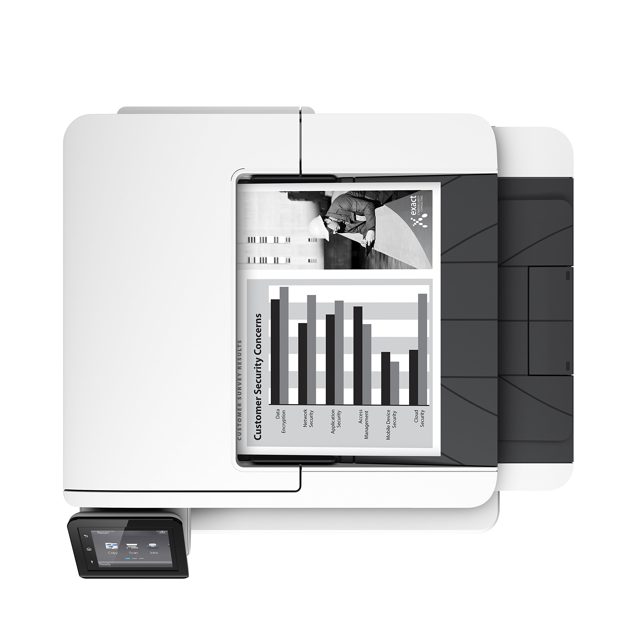 HP M462fdw Imprimante Laser Jet Pro Blanc/Gris Foncé