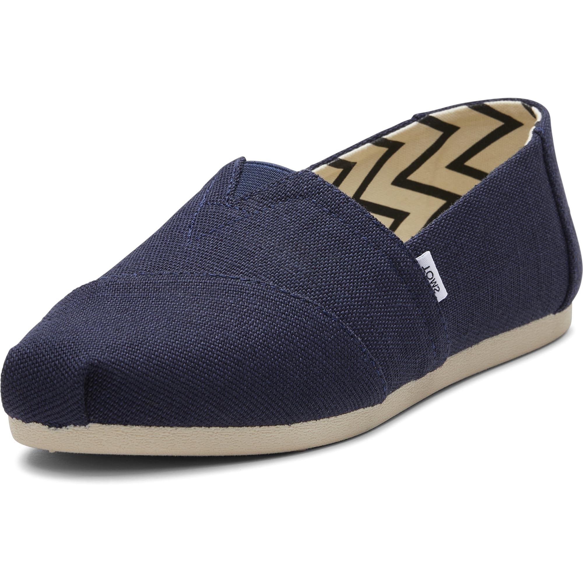 TOMS Alpargata Classic Cotton Women's Navy Espadrilles - UK 8