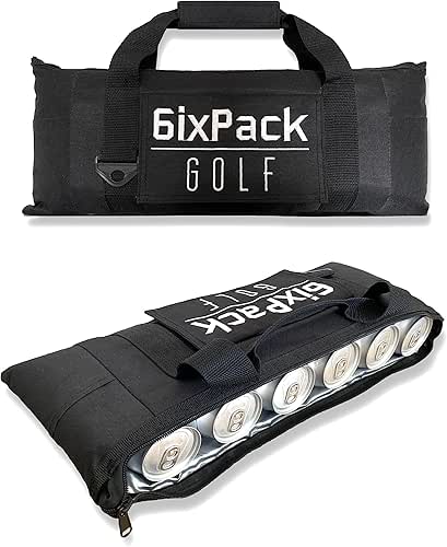 Golf Cooler Bag Plus 2 Ice Packs - HD Closed