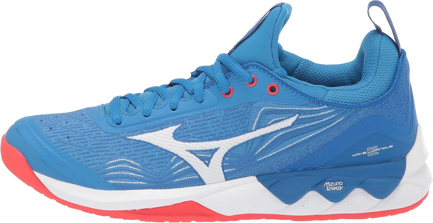 Mizuno womens Wave Luminous Women s Volleyball Shoe 7 1 2 0750 , Competition Blue, 7.5 US : Clothing, Shoes & Jewelry