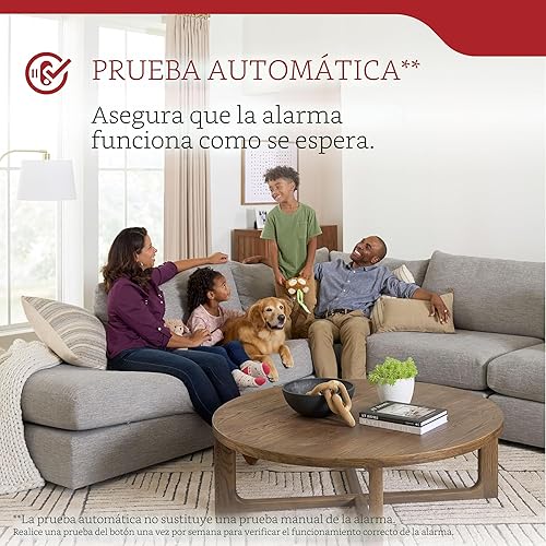 Miniatura 6 de Kidde, 20SAR, detector de humo cableado, batería de reserva AA, interconectable, indicadores de luz de advertencia LED