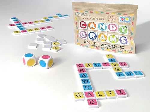 Miniatura 3 de CANDYGRAMS: El colorido juego de crucigramas | Portátil y fácil de jugar | Sin tablero o conteo de puntos | Juego divertido y de ritmo rápido