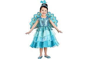 Pretty Peacock Toddler's Halloween Costume