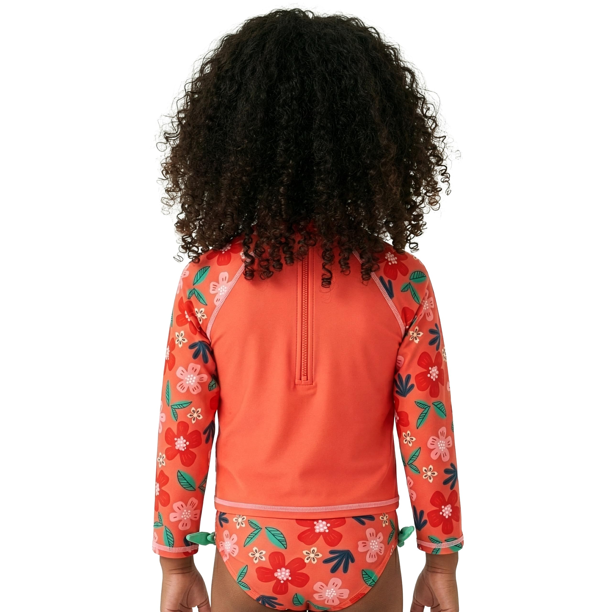 Disney Moana Bañador Natacion Niña, Bañador Niña Manga Larga con Arcos, Traje De Baño De Dos Piezas Moana - 3