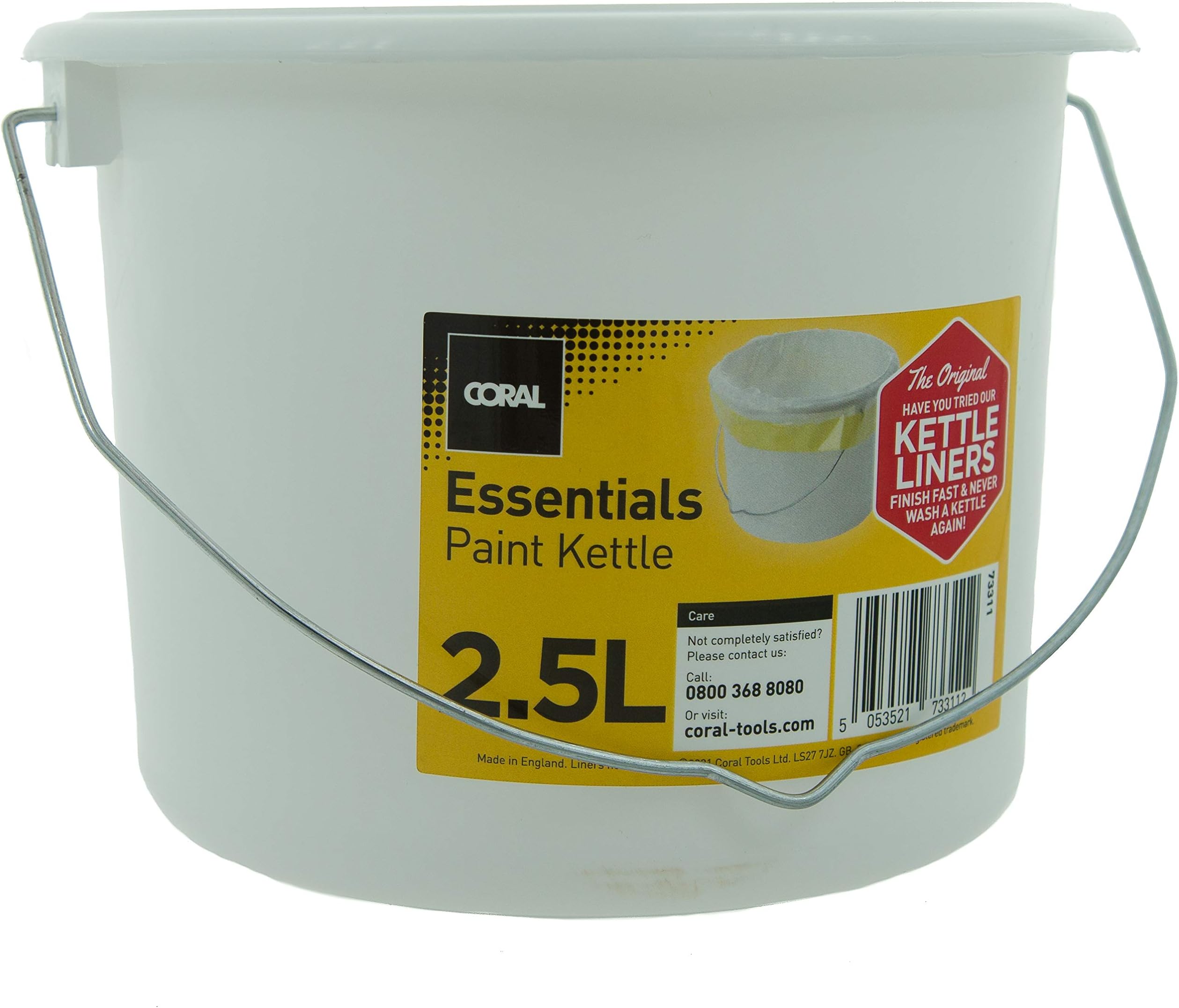 Paint Jug Kettle with Handle Easy Grip Decorating Pot with up to 2