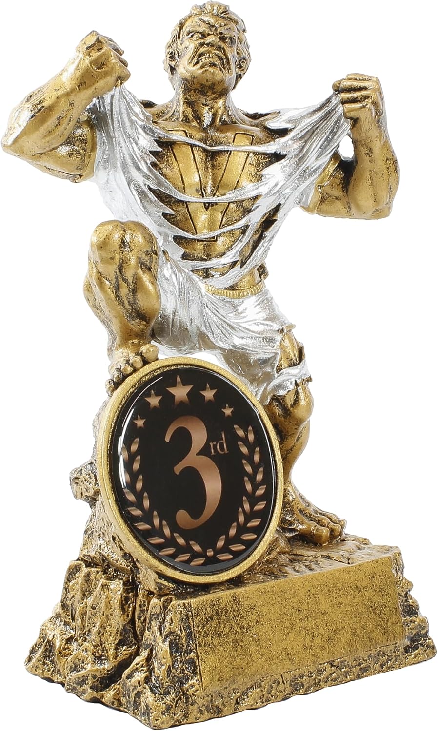 Decade Awards Monster Trophy - 6.75 Inch Tall - Engraved Victory Beast Award with 1st, 2nd or 3rd Place Insert - Customize Now