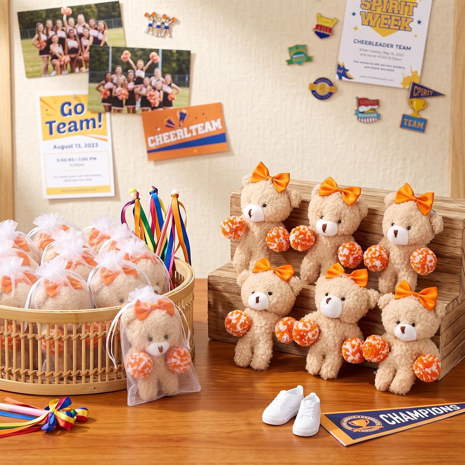 Viorawhite 20 Sets Mini Bear Stuffed