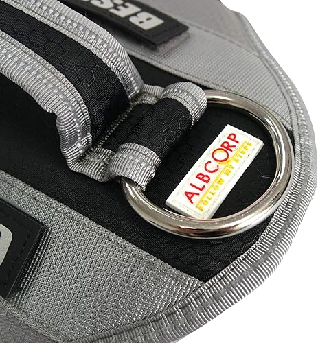Miniatura 6 de Albcorp - Chaleco arnés táctico para perro  chaleco para perro de servicio sin acción tirante  con gancho extraíble reflectante y parches para