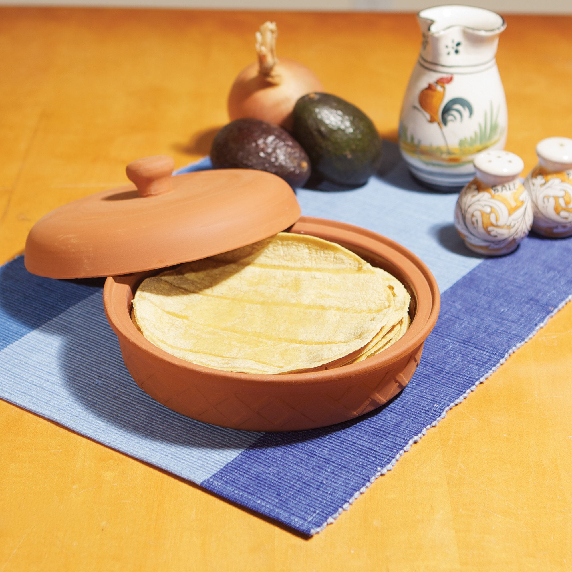 Fox Run 3943 Chauffe-tortilla Terra Cotta