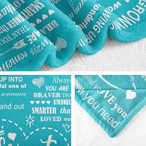 Miniatura 5 de Regalos para niña de 14 años para manta de cumpleaños de 50 x 60 pulgadas, regalos de cumpleaños para niñas de 14 años, regalos de cumpleaños para