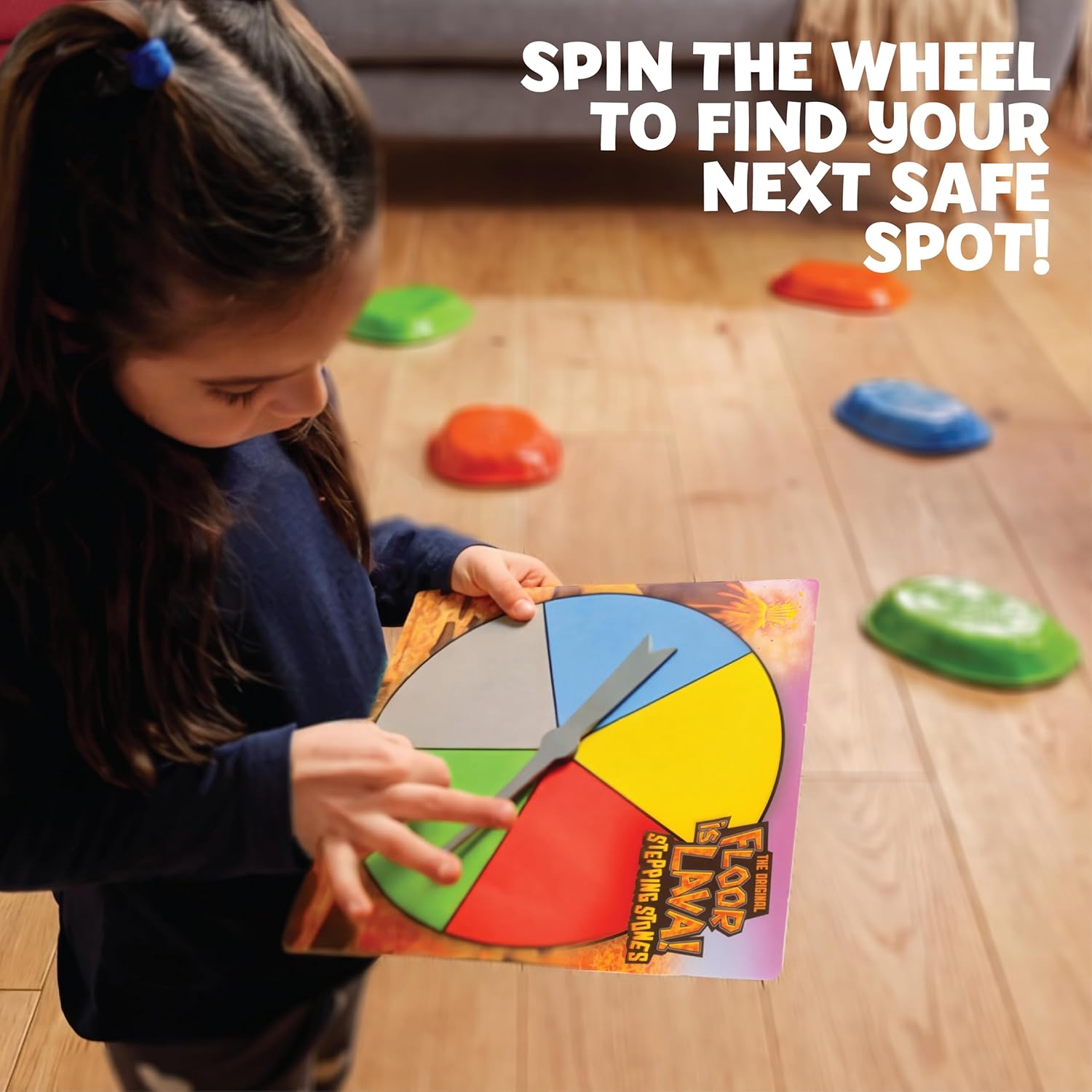 Endless Games The Original The Floor is Lava! Game by Endless Games - Interactive Game for Kids and Adults - Promotes Physical Activity - Indoor and Outdoor Safe