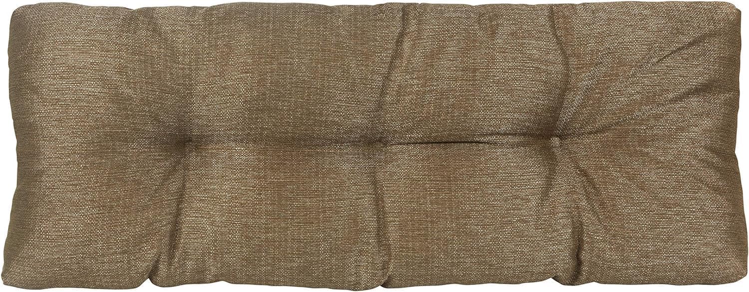 Klear Vu The Gripper Omega Non-Slip Tufted Bench Cushion for Indoor Furniture, Entryway Storage, Bay Window, Corner Nook or Piano Seat, 27 Inches, 06 Gold 27 Inches 06 Gold
