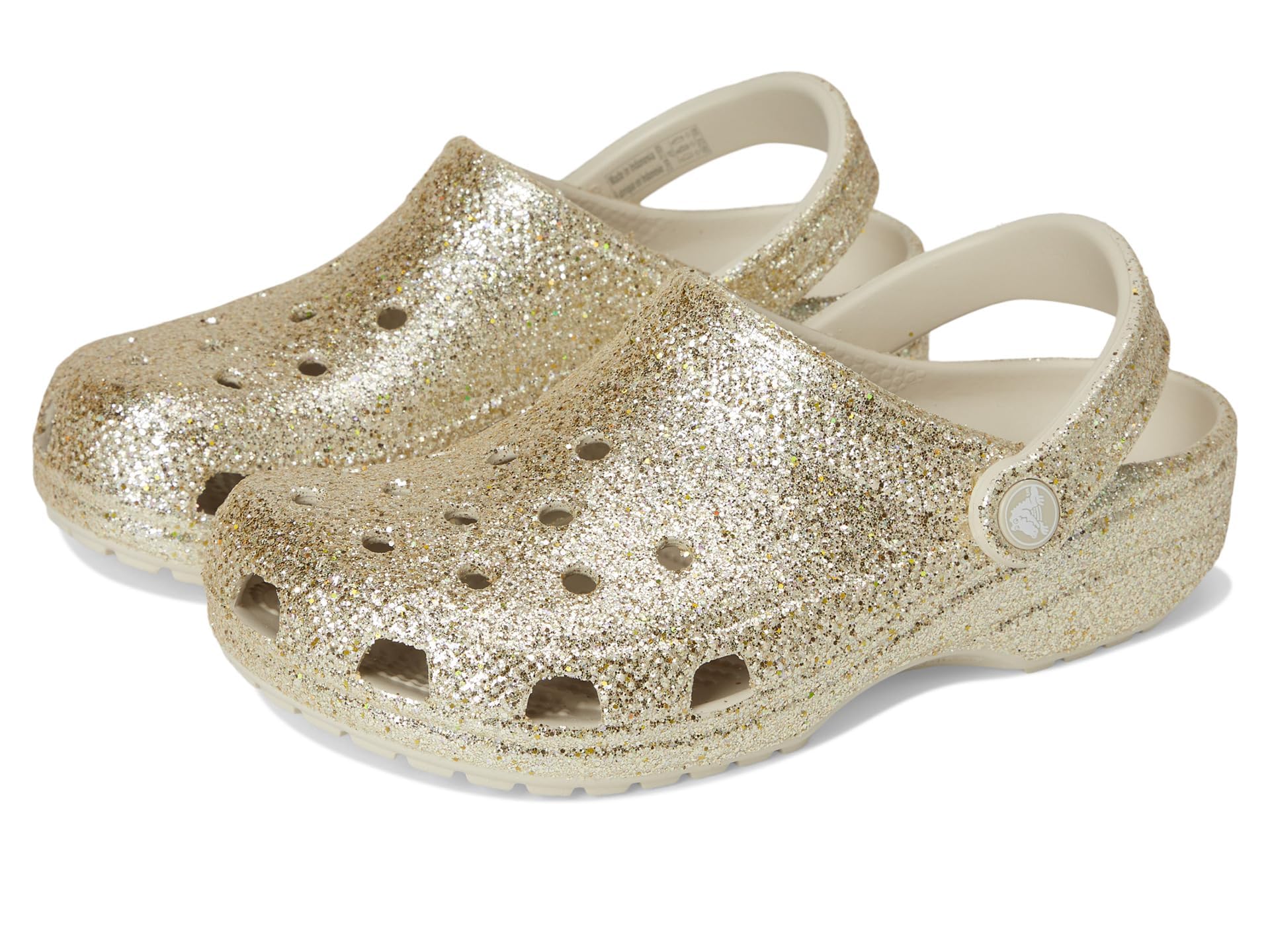 Crocs Mixte Enfant Classic Chunky Glitter Clog K Sabot