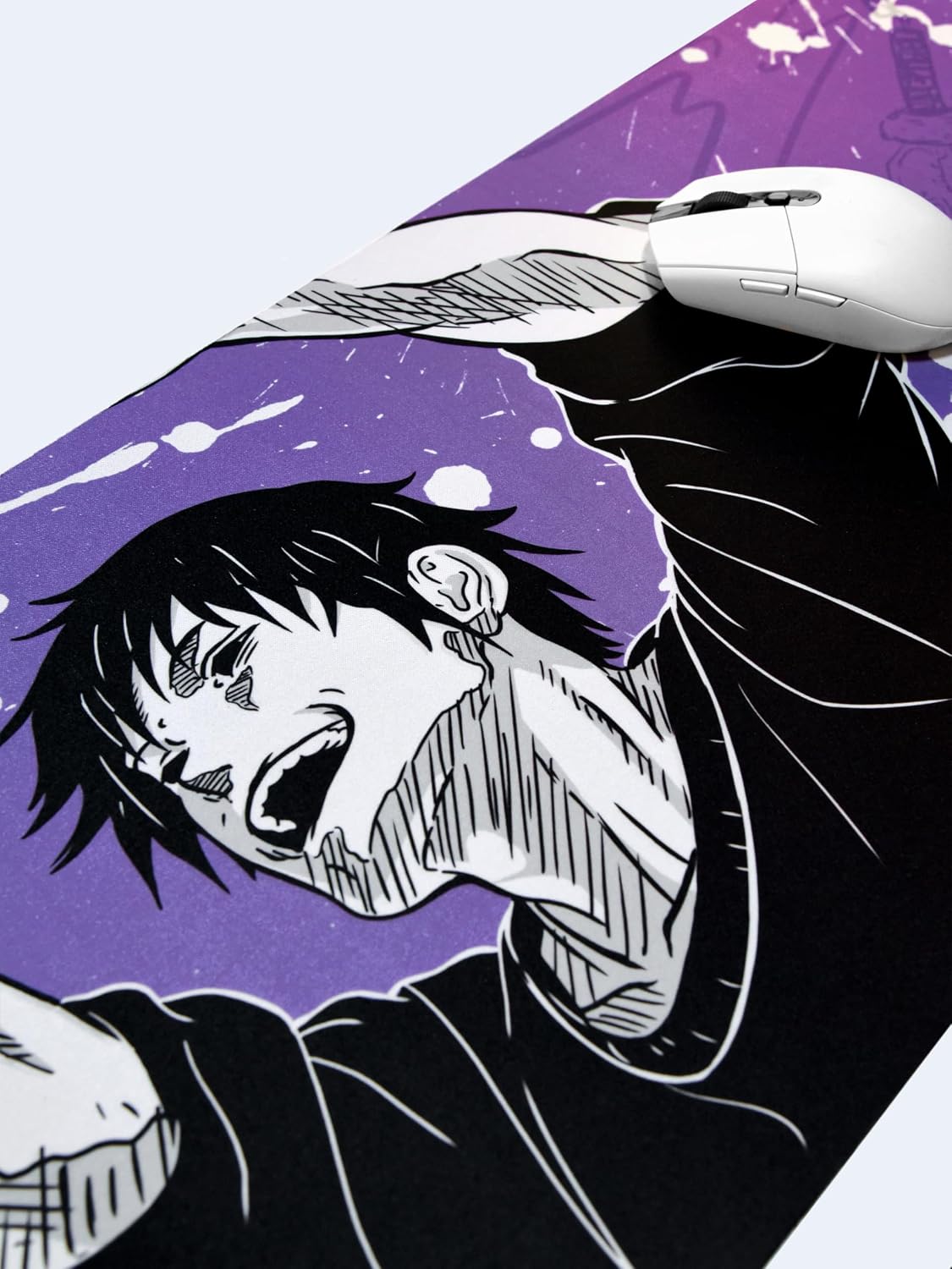 Tokyo Jujutsu High Anime Desk Mat Extra Large (800mm x 300mm x 3-4mm), Ghost of Zenin Printed Anti-Slip Anime Mouse Pad