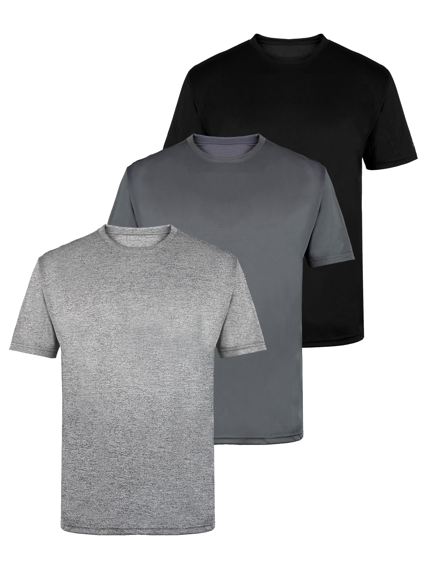 TEX2FIT Men's 3 Pack Active Sport Quick Dry T-Shirts — view 8