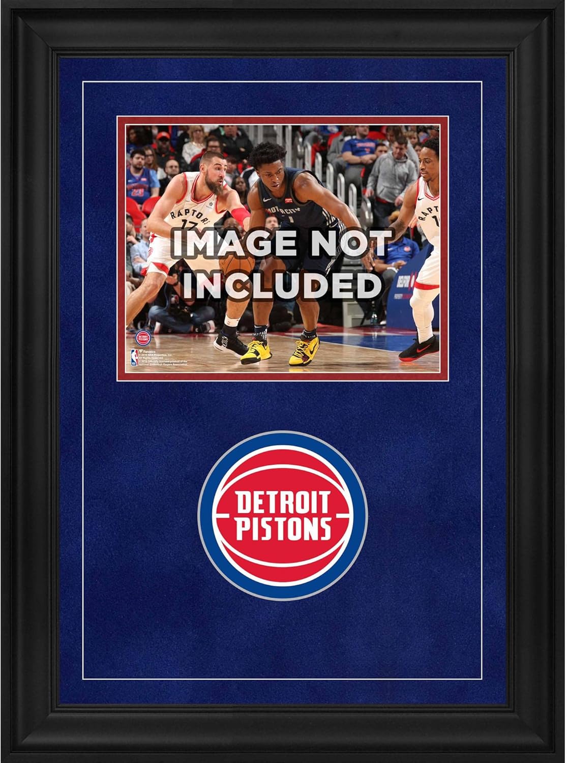 Detroit Pistons Deluxe 8" x 10" Horizontal Photograph Frame with Team Logo - Basketball Other Display Cases