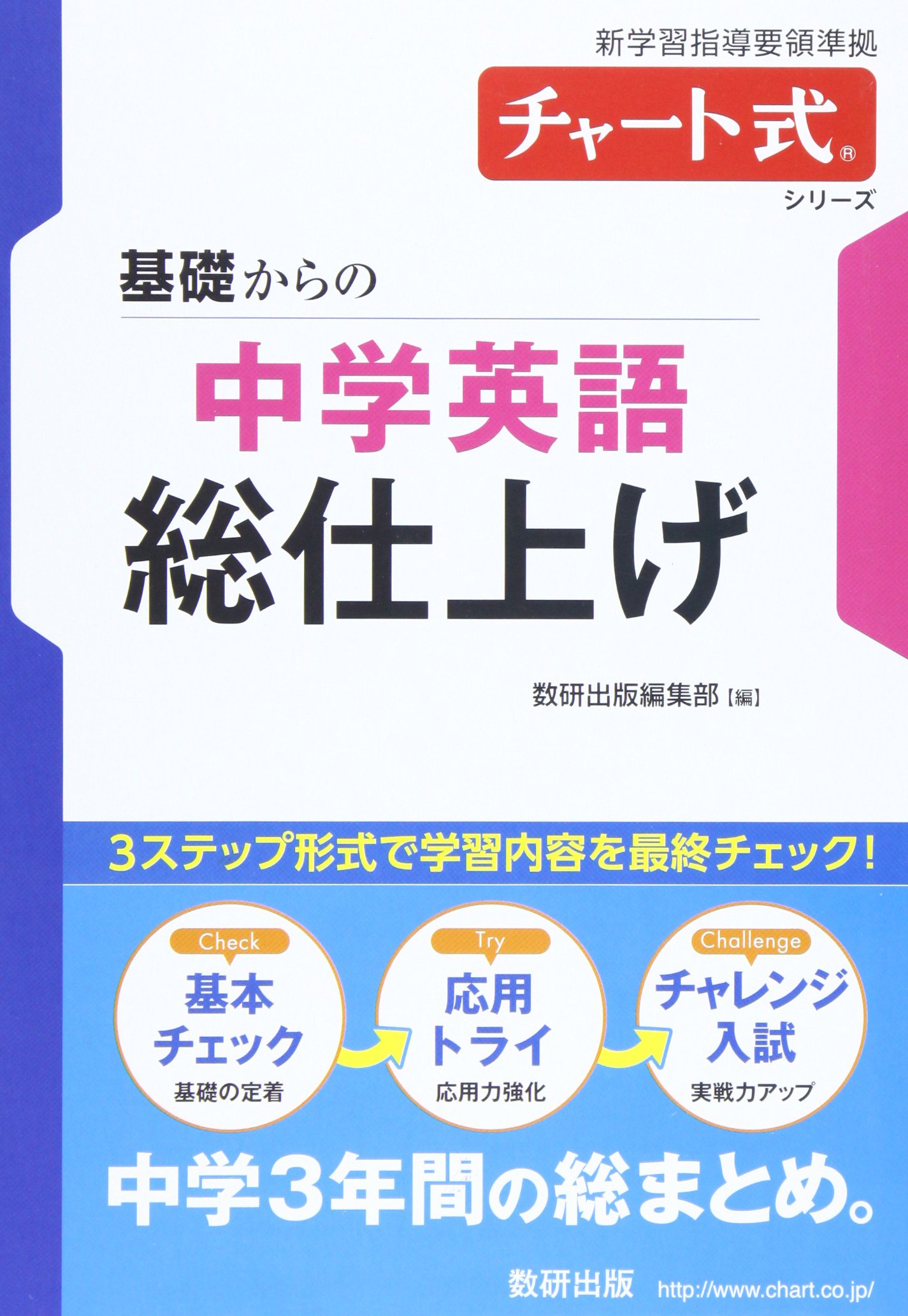 基礎からの中学英語総仕上げ チャート式 シリーズ 数研出版編集部 本 通販 Amazon 基礎からの中学英語総仕上げ チャート式 シリーズ 数研出版編集部 本 通販 Amazon