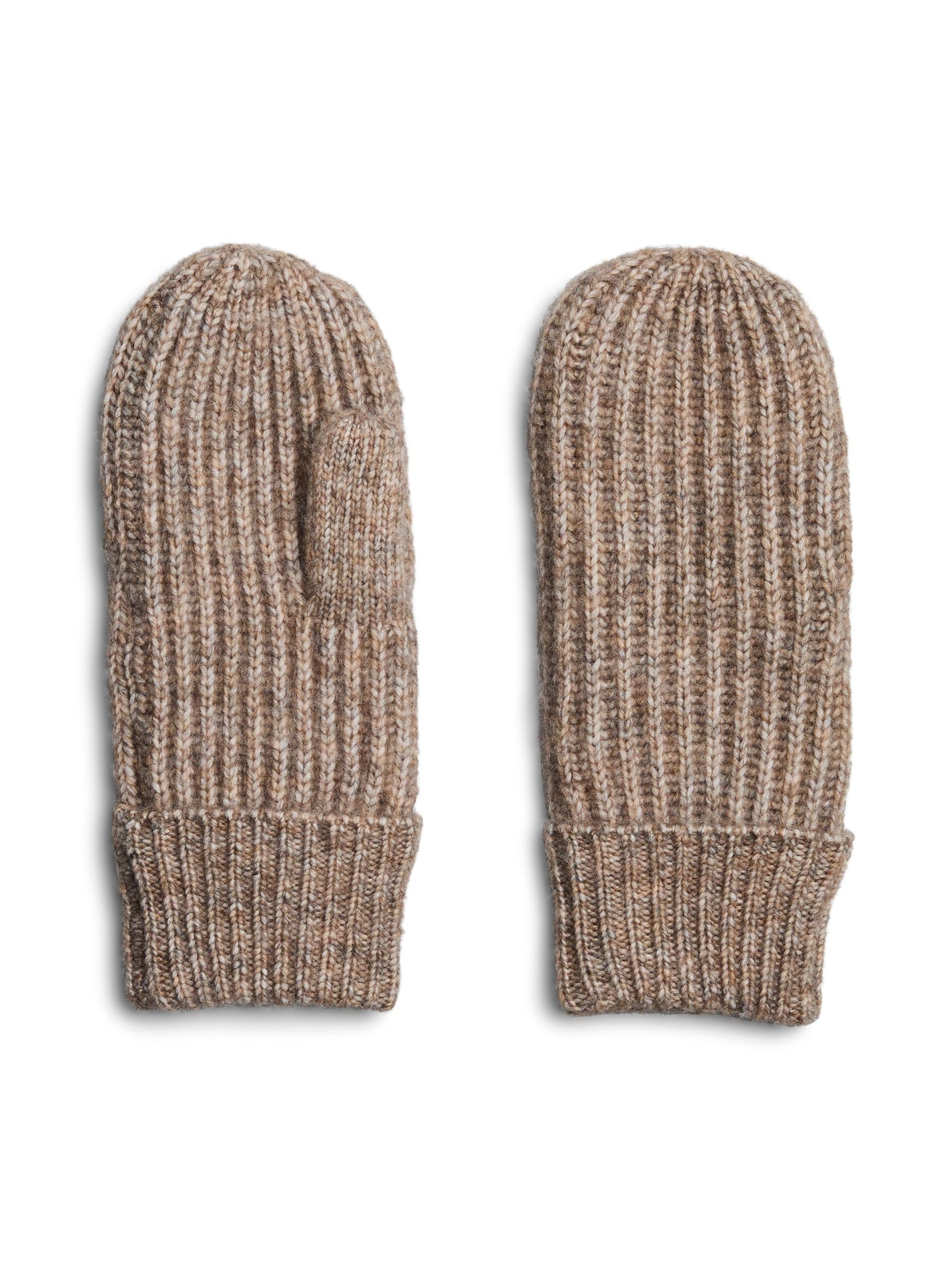 PIECES Pcmilla Mittens Noos Bc, Toasted Coconut, One Size