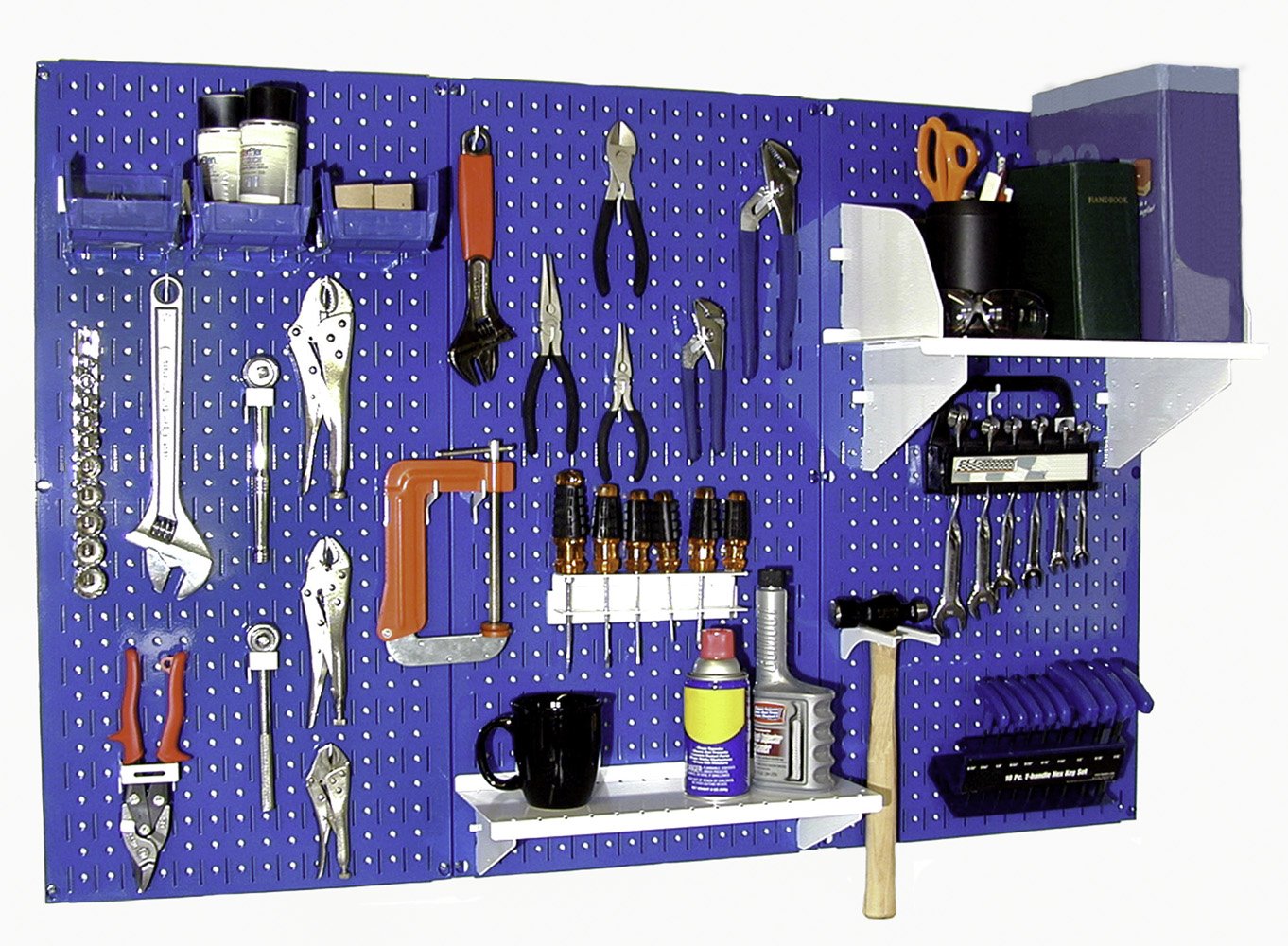 Stecktafel Organizer 45x90cm - Werkzeugwand Für Garage & Werkstatt