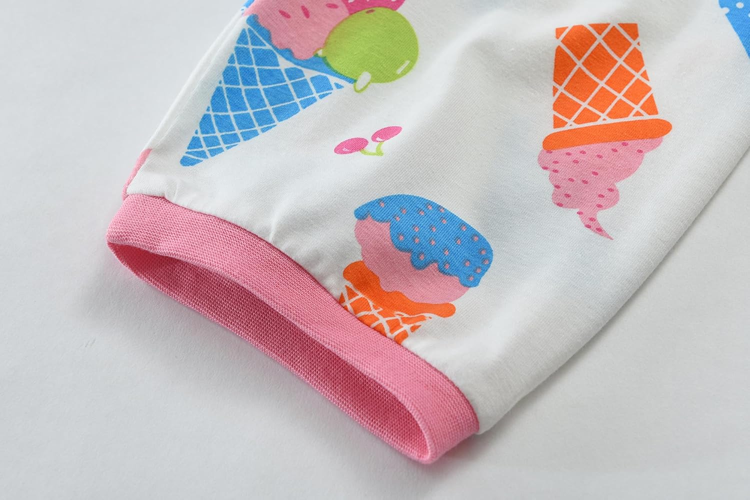 Little Hand Toddler Baby Girls Pajamas Kids Short Sets Cotton Pjs Sleepwear Summer Clothes 2-7 Years - Image 7