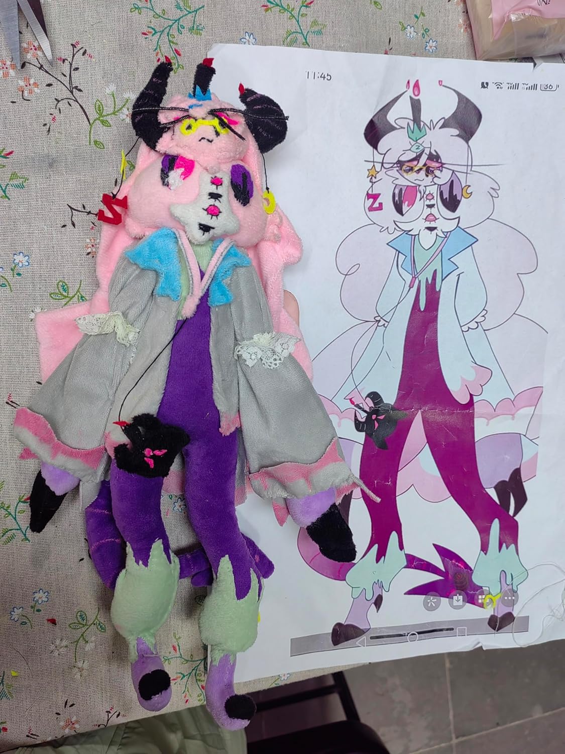 Let Your Kids Drawing for New Year's Gift| Drawing to Plush, Custom Stuffed Animal Maker, Plush Toy Maker, Turn Artwork Into Plush,Handmade Plush Toy from Drawing or Artwork (7In-25In)