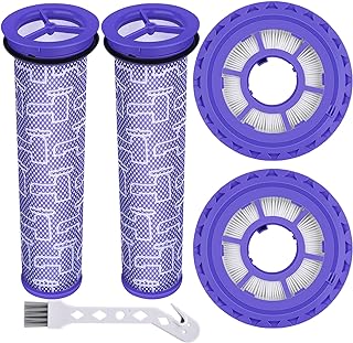 Anewise Filter Replacements for Dyson DC41, DC65, DC66, UP13, UP20 Multi Floor, Ball and Animal Vacuum, 2 HEPA Post Filters & 2 Pre Filters, Replaces Part # 920769-01 & 920640-01