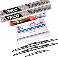 Vista 50 de WiperBladesUSA Juego de limpiaparabrisas compatible con Toyota Corolla 2013 (juego de 2) limpiaparabrisas