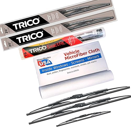 Miniatura 50 de WiperBladesUSA Juego de limpiaparabrisas compatible con Toyota Corolla 2013 (juego de 2) limpiaparabrisas