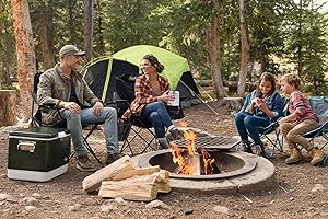 Coleman Carlsbad Dark Room Tent with Screened Porch, 4/6 Person Tent Blocks 90% of Sunlight to Keep Inside Cool, Weatherproof Shelter with Easy Setup, Made of PFAS-Free Materials