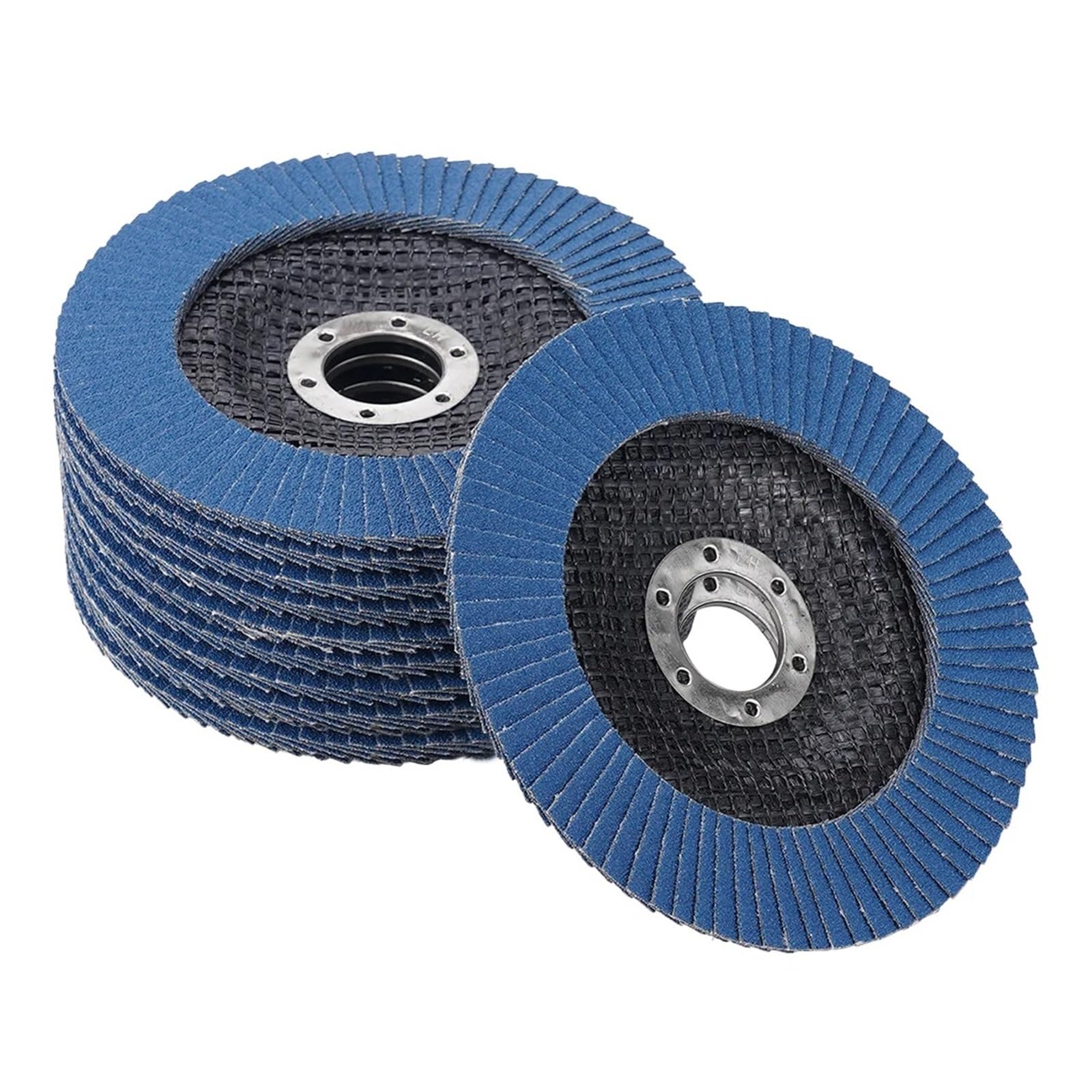 Tarcza wachlarzowa, 10 sztuk, szlifierki kątowe, tarcze szlifierskie 40/60/80/120, tarcza szlifierska, klapa, metal, tworzywo sztuczne, narzędzie do szlifowania (ziarnistość 120)