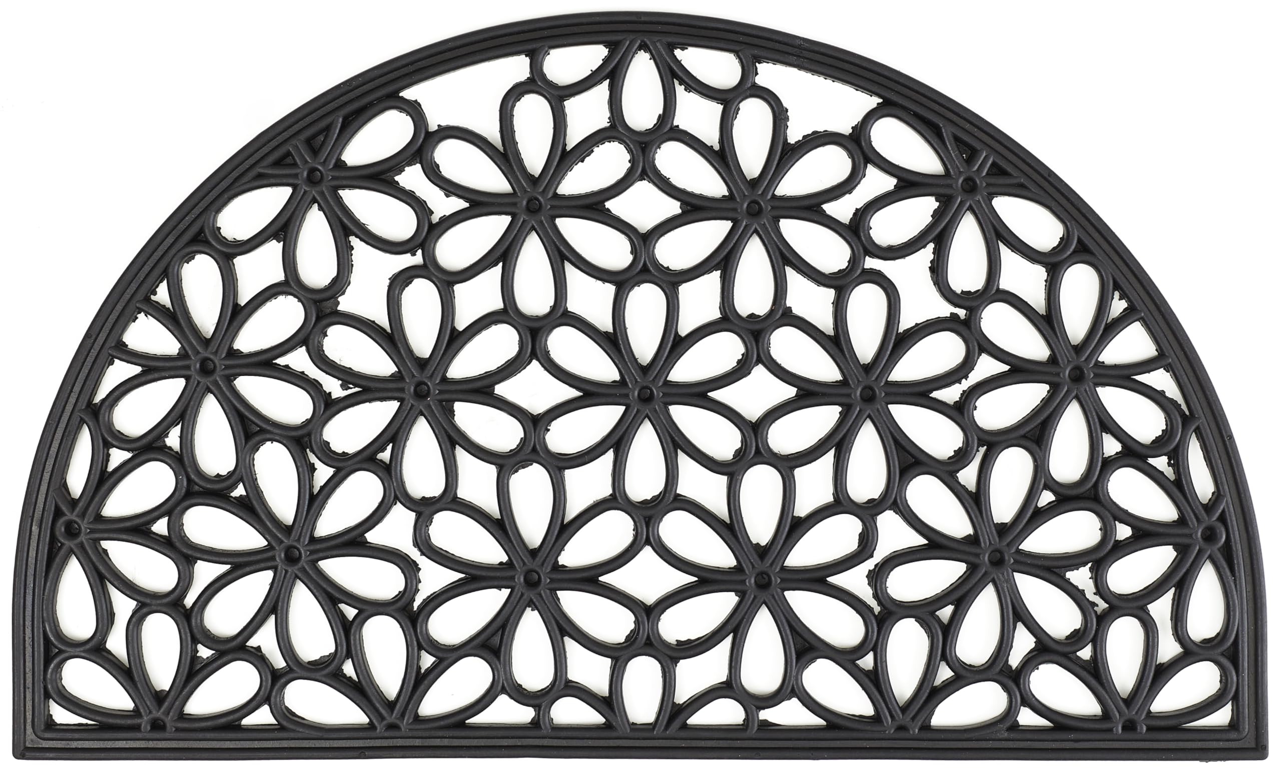Zerbino nero ad onde in gomma 45x75 cm acquista QUI