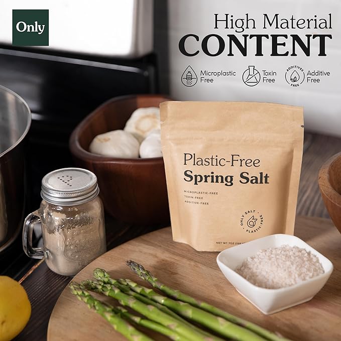 Ancient Spring Salt - Sal Orgánica Natural - Paquete 7 oz miniatura 5