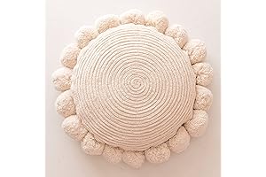 Pom Pom Throw Pillow Cover: A Boho Oasis for Your Decor