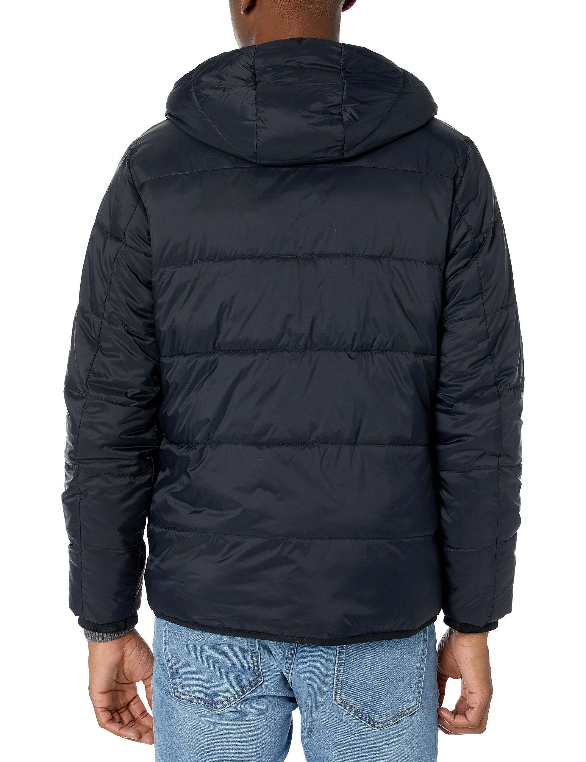Amazon Essentials Uomo Piumino Imbottito Impermeabile a Maniche Lunghe Foderato in Sherpa