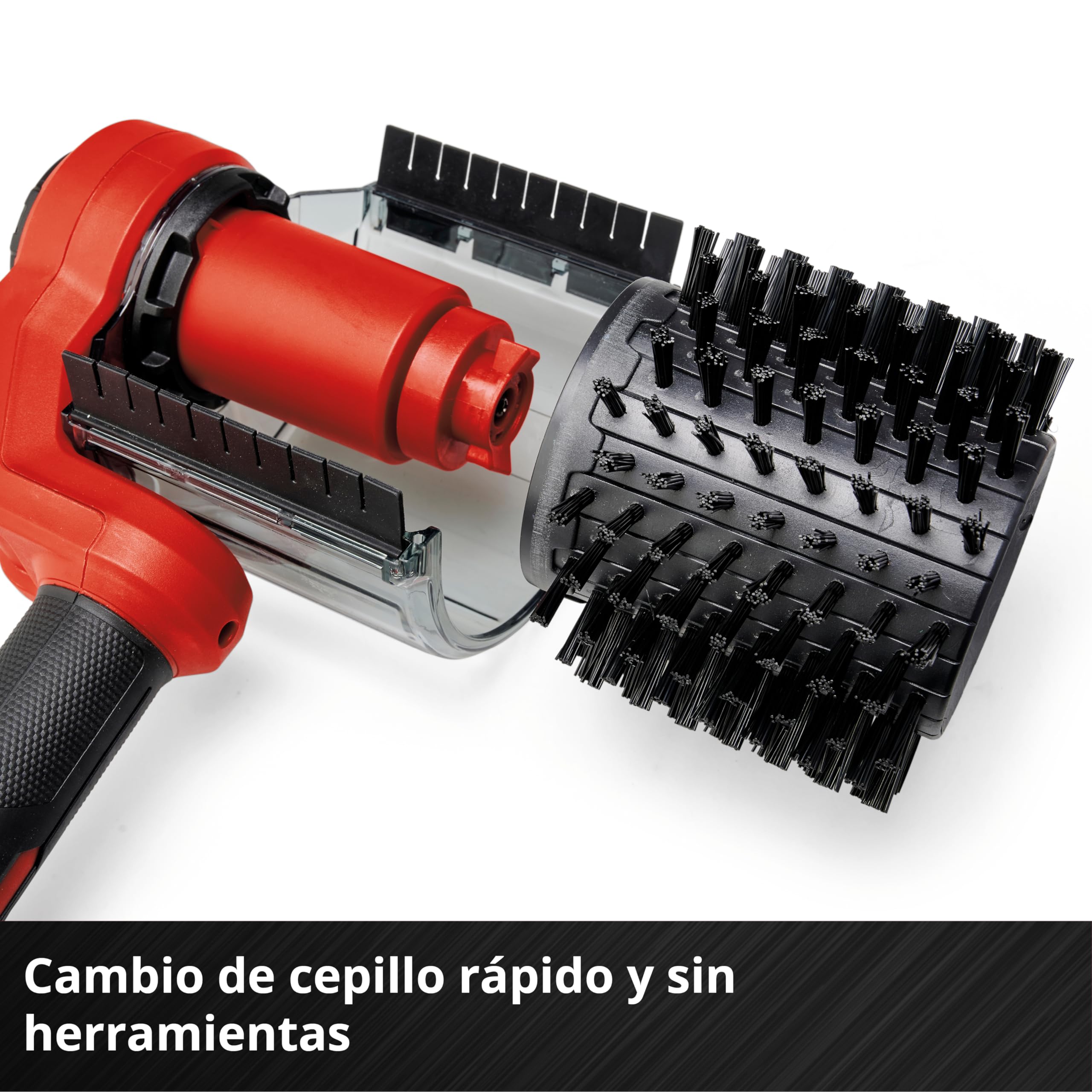 Einhell Cepillo con batería PICOBELLA 18/90 Power X-Change (18 V, cepillo de limpieza sin cables, protección contra salpicaduras, incl. 2 cepillos, 3 almohadillas de limpieza, sin batería)