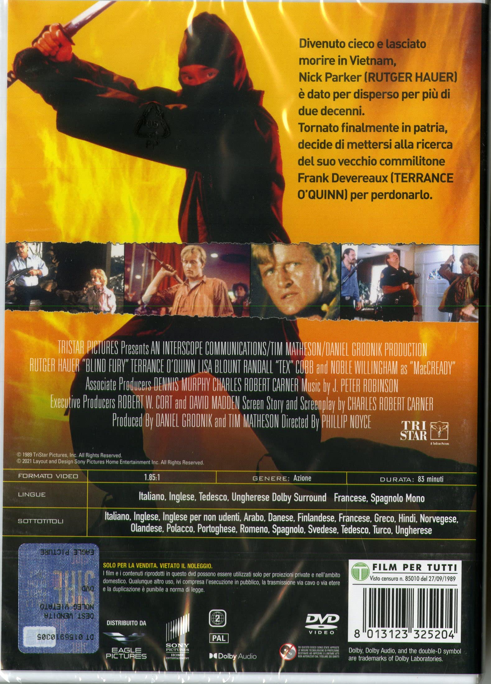 Furia Cieca (DVD)