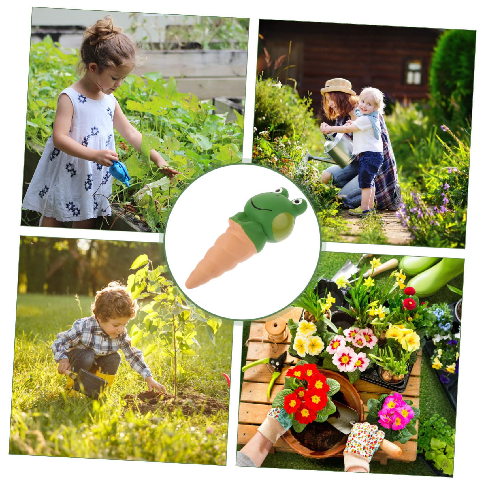Toddmomy 4pièces Lot de Arroseurs Automatiques Céramique Globes Arrosage pour Plantes Inserts Auto-arrosants pour Pots