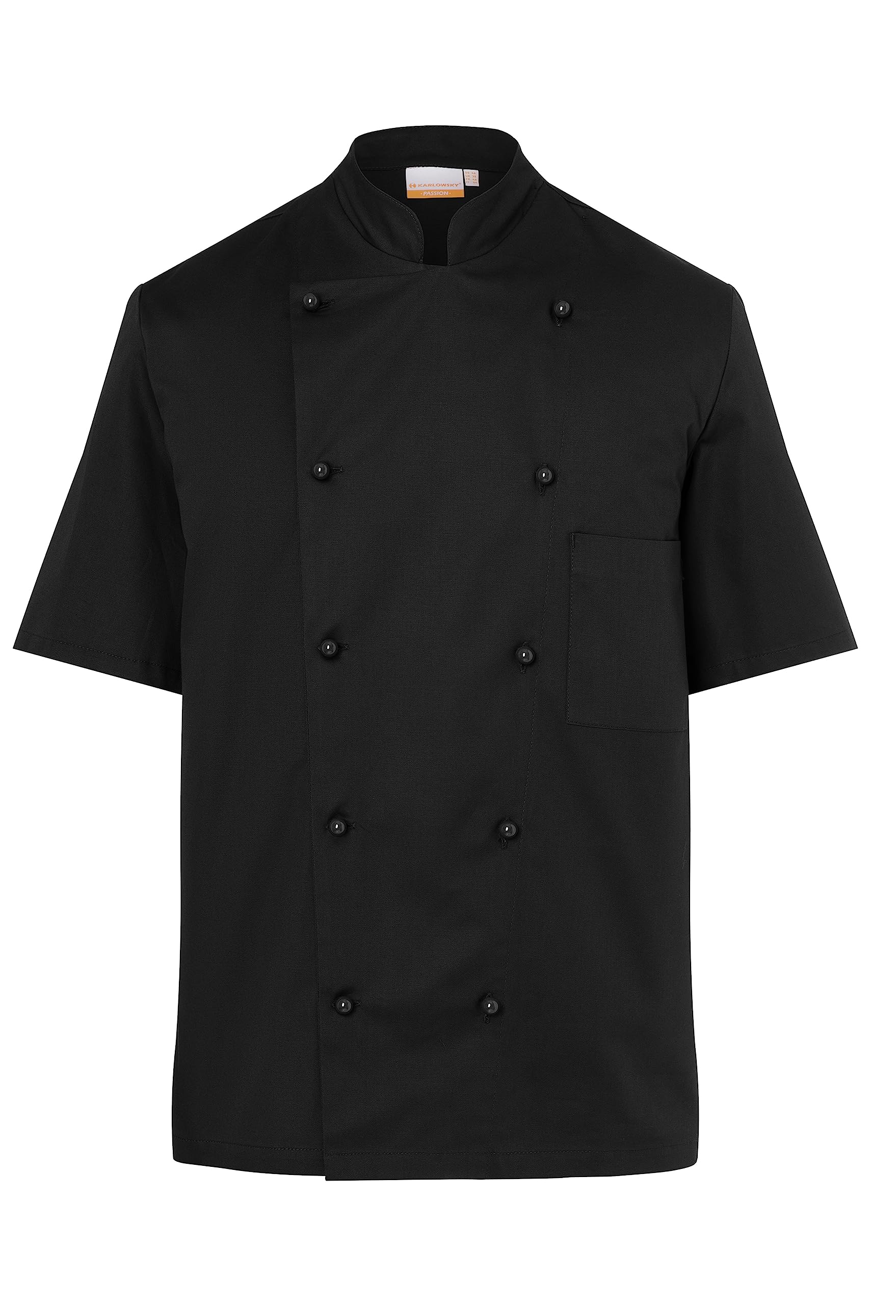 Karlowsky Herren Kochjacke Lennert Kurzarm 100% Baumwolle