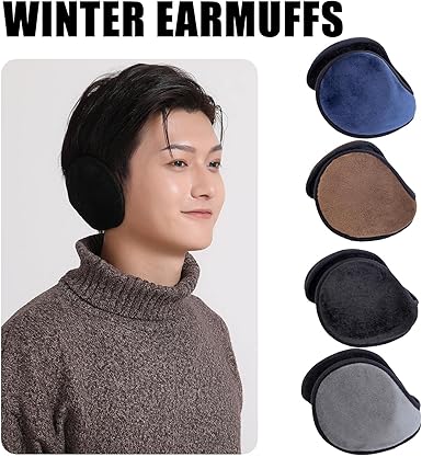 YZH Unisex Oorbeschermers Oorwarmers Achter Het Hoofd Dikkere Oorbeschermer Coldion Oor Cyc Voor Buiten Zachte Warmer