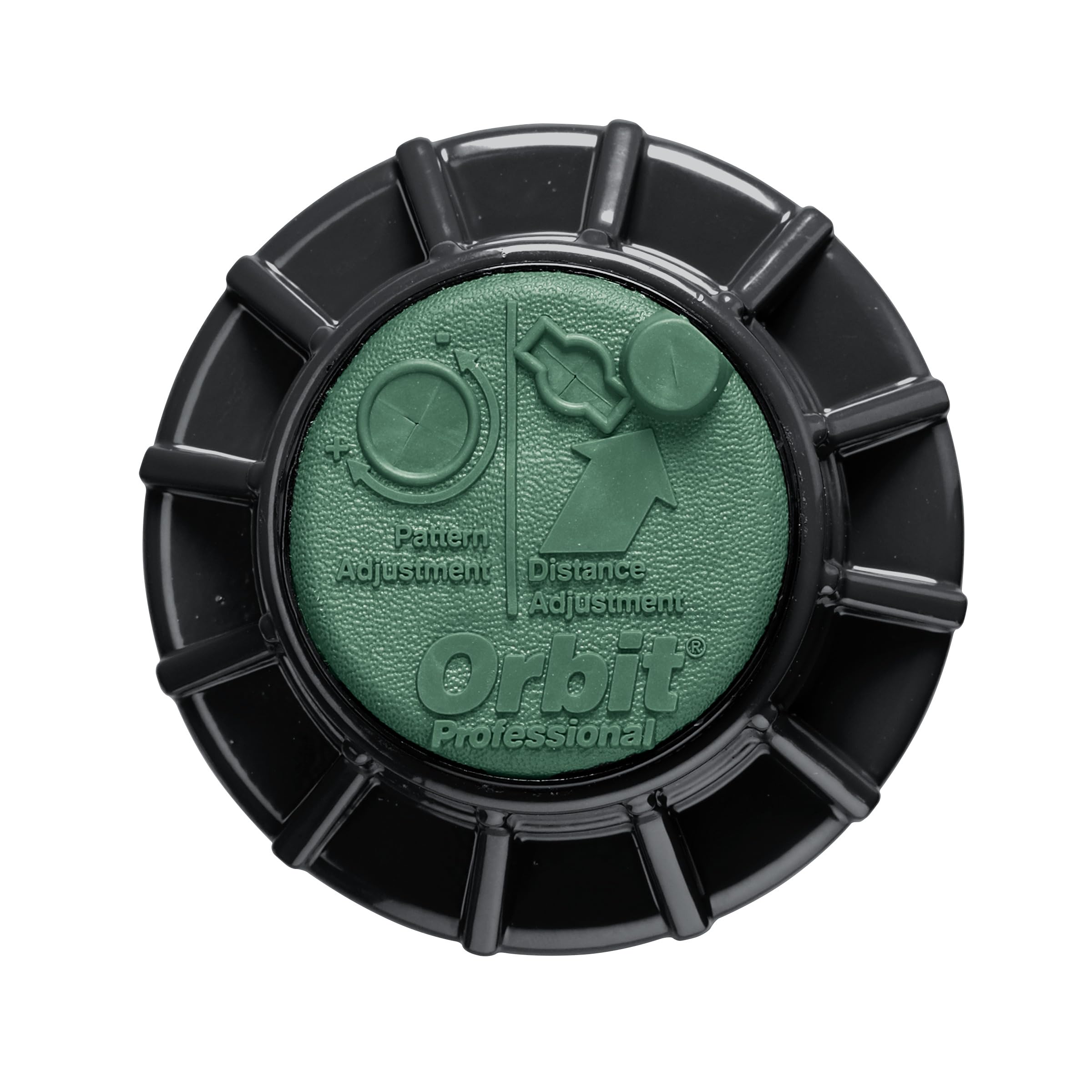 Orbit Voyager II Profesjonalny zraszacz rotacyjny wynurzalny z napędem zębatym | wlot 3/4" | regulowany kąt zraszania 40–360° | zasięg 10,7–16,8 m | z kluczem regulacyjnym | model 91561