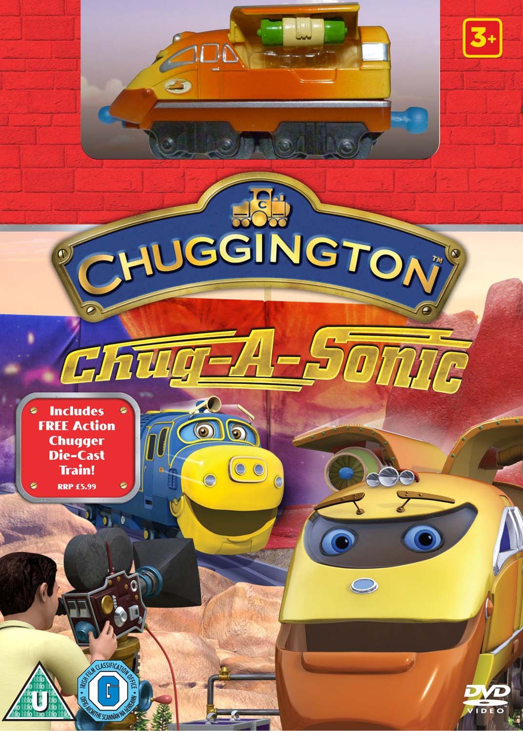 Chuggington - Chug-a-Sonic! (with Die-Cast Toy) [DVD]
