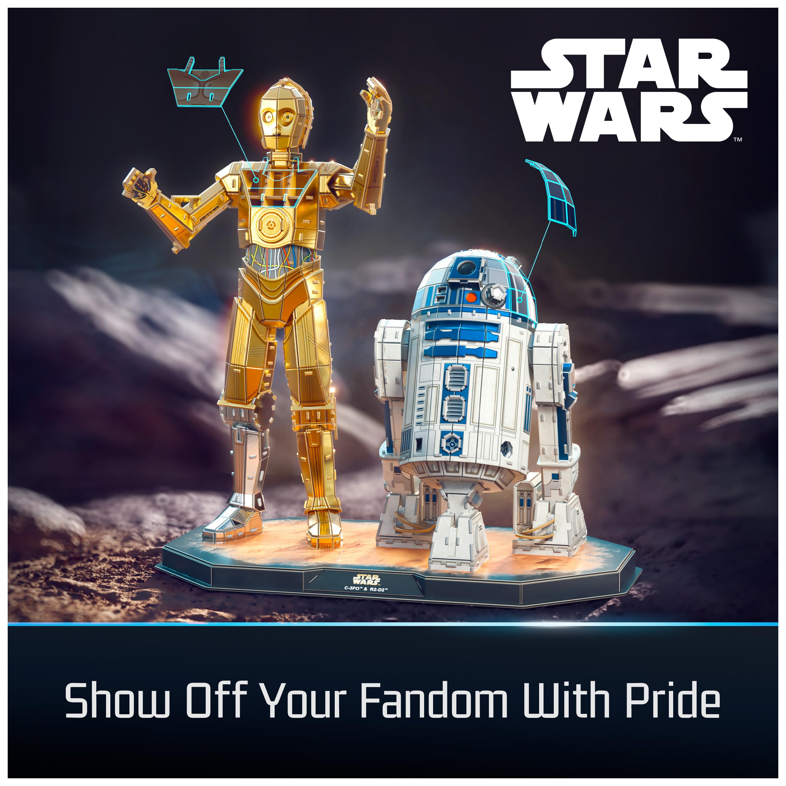 4000体限定・箱付き】スターウォーズR2-D2 & C-3PO ボブルヘッド 4000