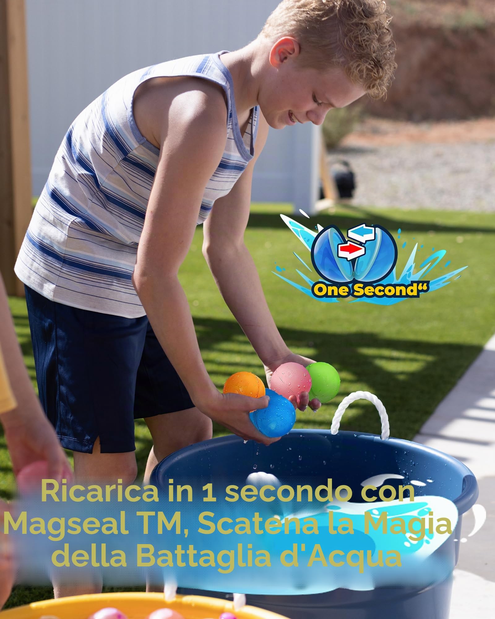 Palloncini d'acqua riutilizzabili, magnetici, autosigillanti, a riempimento rapido, ricaricabili, in silicone, per divertimento estivo, cortile, piscina, spiaggia, feste, combattimento, giochi d'acqua