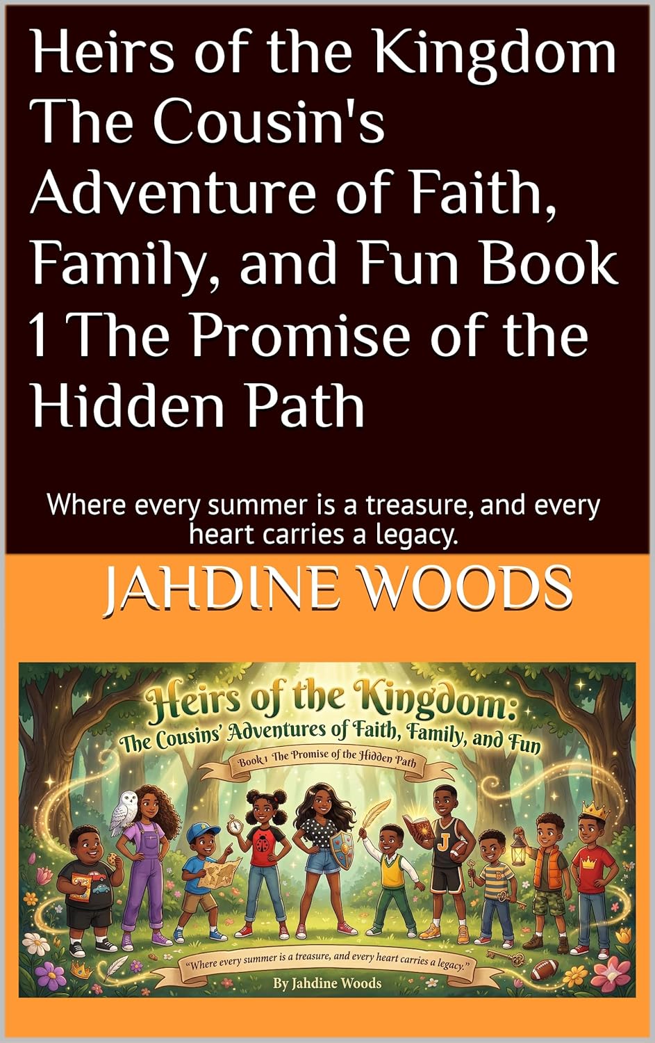 Heirs of the Kingdom The Cousin's Adventure of Faith, Family, and Fun Book 1 The Promise of the Hidden Path: Where every summer is a treasure, and every heart carries a legacy.      Kindle Edition