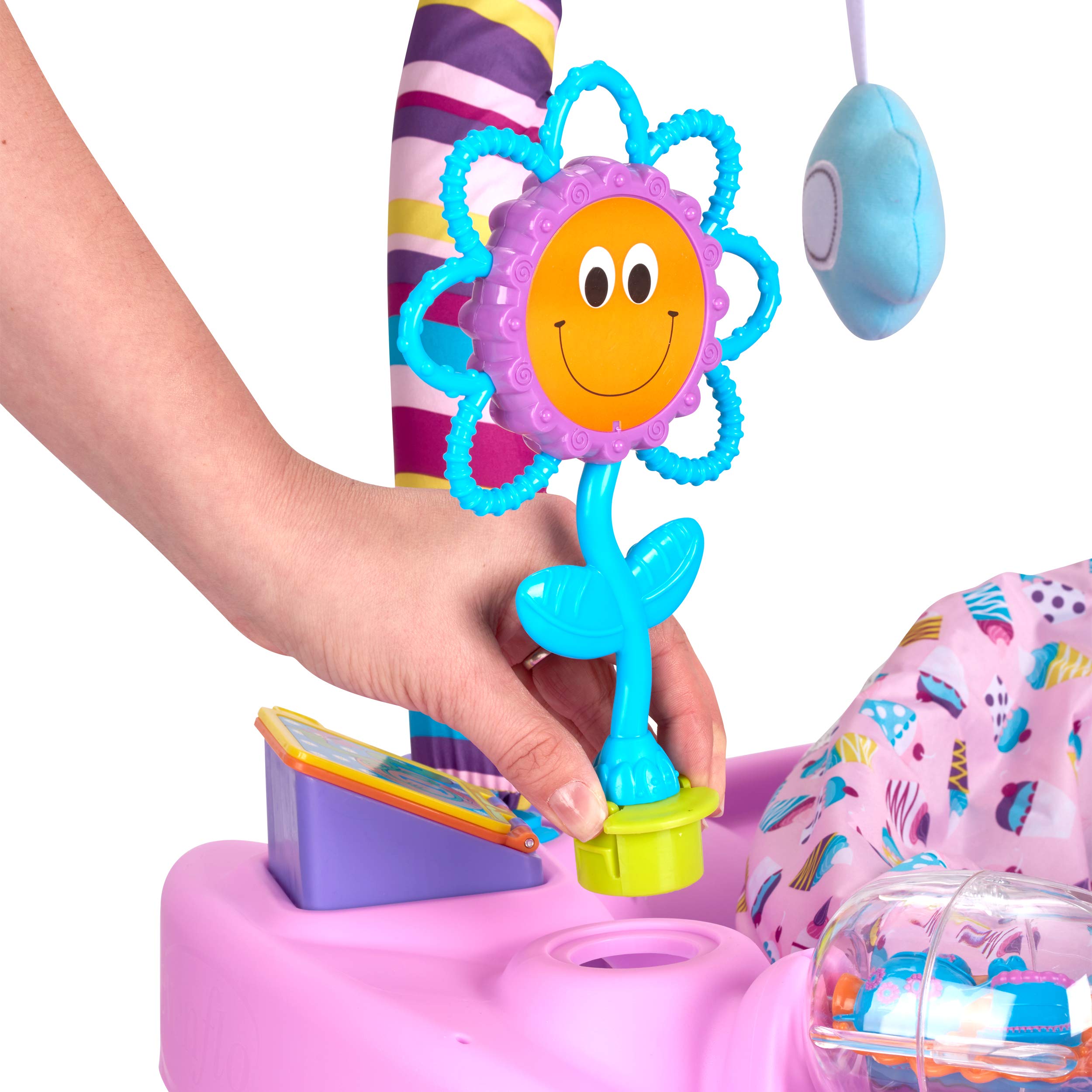 Evenflo Exersaucer Bouncing Activity Saucer Sweet Tea Party product thumbnail 7